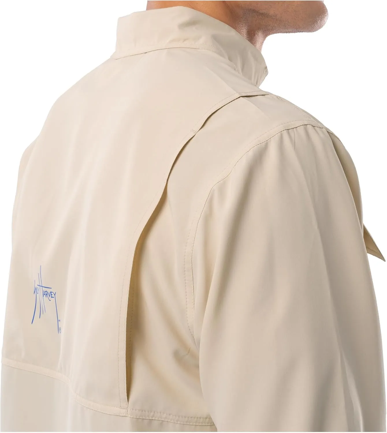 Guy Harvey Men's Long Sleeve Performance Fishing Shirt