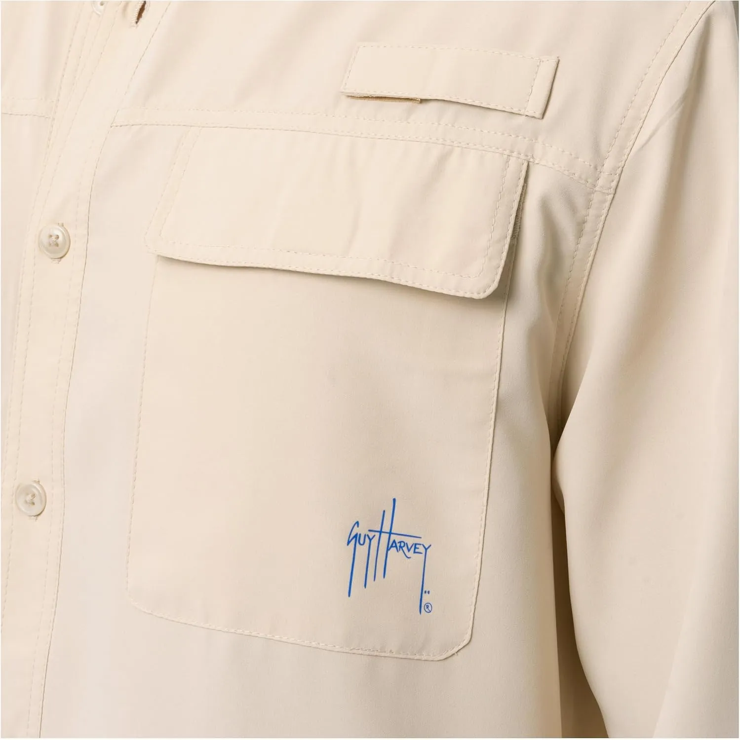 Guy Harvey Men's Long Sleeve Performance Fishing Shirt