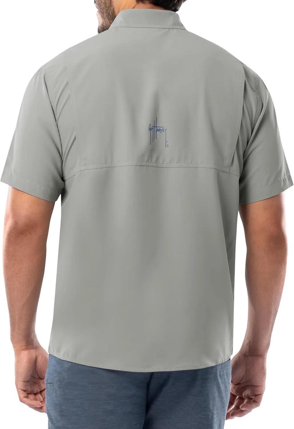 Guy Harvey Men's Short Sleeve Performance Fishing Shirt