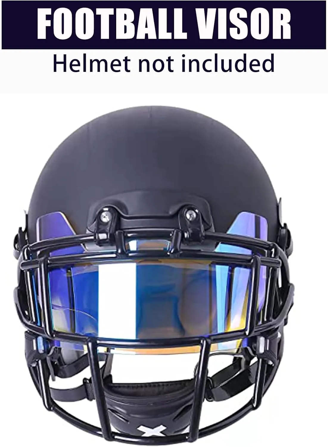 GY Football Visor Football Helmet Visor Suitable for Youth and Adult Football Helmets