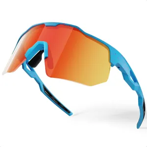 HAAYOT Polarized Sports Sunglasses for Men Women UV Protection Baseball Cycling Running Driving Fishing Glasses