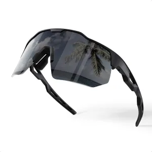 HAAYOT Polarized Sports Sunglasses for Men Women UV Protection Baseball Cycling Running Driving Fishing Glasses