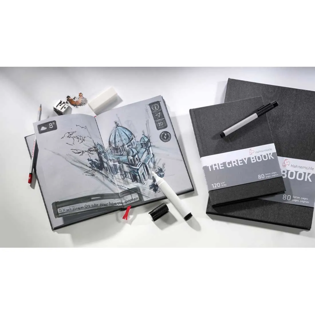Hahnemuhle The Grey Sketch Book