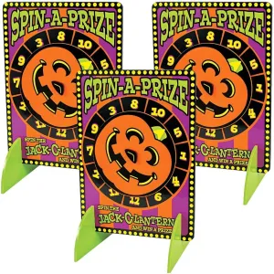 Halloween Spinner Prize Wheel Game (wood) Carnival Party Game