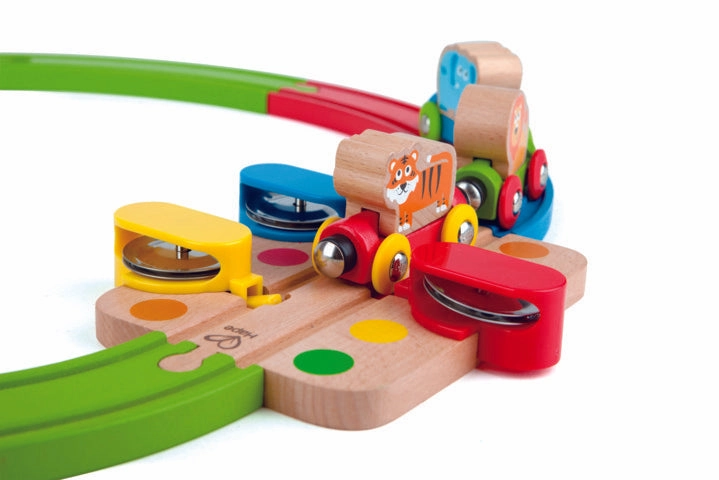Hape Rainbow Puzzle Railway