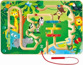 Hape Wooden Jungle Magnetic Maze