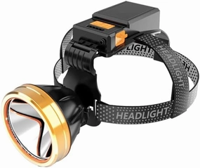 Headlight Strong Light Charging Bright Head-Mounted Night Fishing Outdoor Fishing Special Long-Term Battery Life Led Hernia