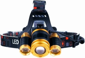 Headlight Strong Light Charging Portable Long-Range Head-Mounted 3000 Flashlight LED Night Bright Fishing Miner's Lamp Waterproof
