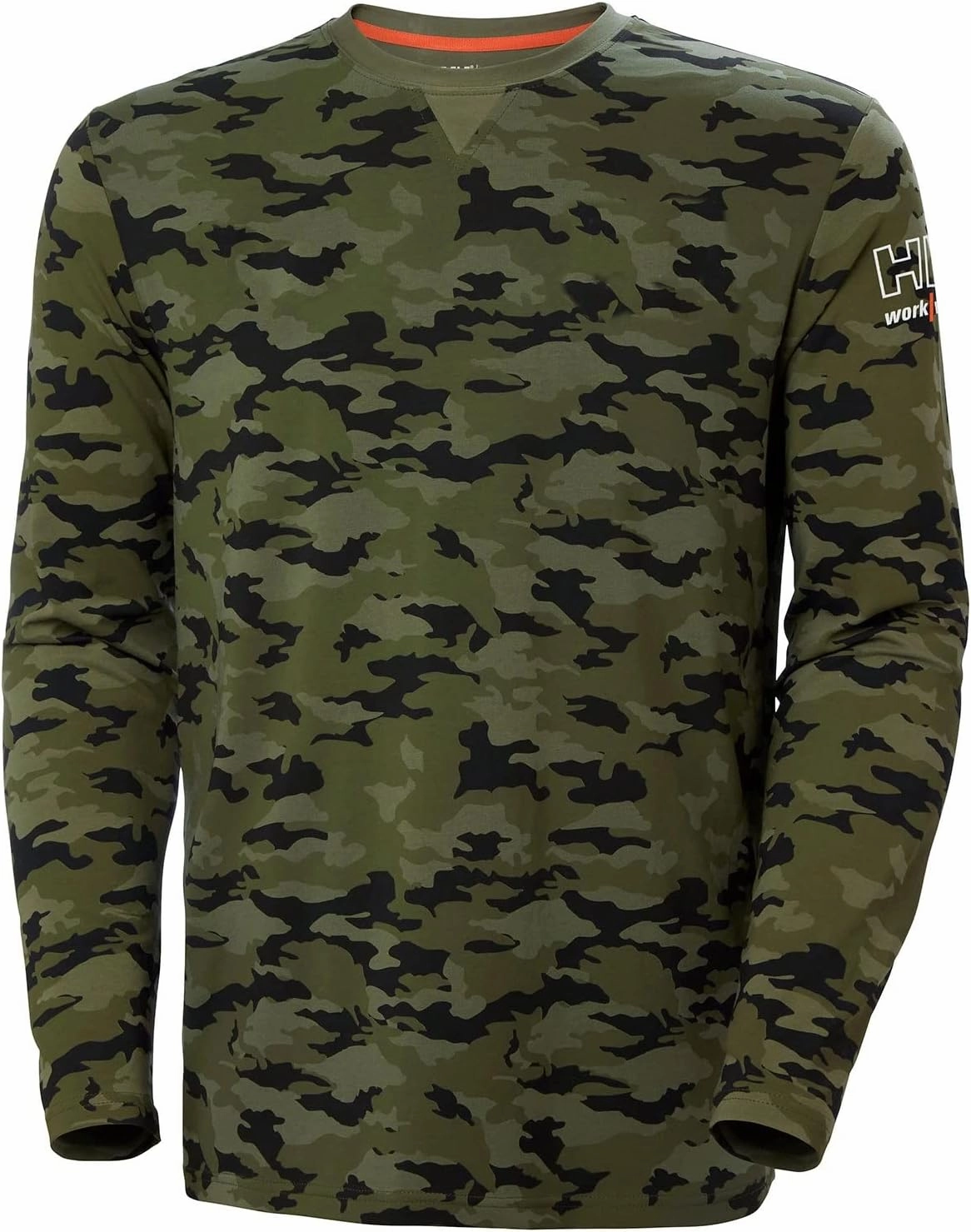 Helly-Hansen Workwear Kensington Men’s Long Sleeve Shirts Made from Durable Lightweight Rib-Knit 92% Cotton Blend