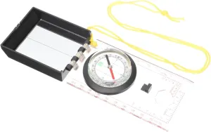 HEMOTON Multipurpose Mapping Compass with Ruler for Outdoor Hiking Fishing and Navigation Durable Measuring Tool