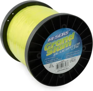HI-SEAS Bluewater Monofilament Fishing Line - Up to 200% Stronger, Premium Heavy Duty Tournament Grade for Big Game Saltwater Fishing in Ocean Blue, Fluorescent Yellow, Orange Flame HI-VIS Colors