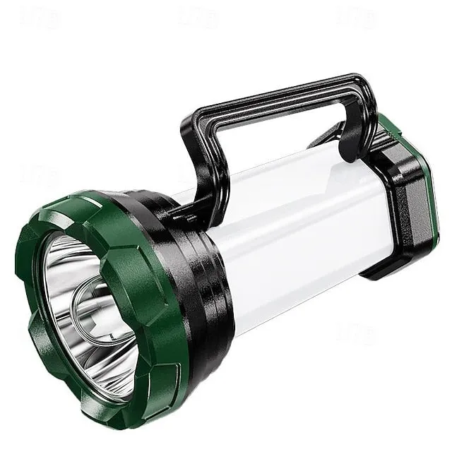 High Bright LED Camping Light Waterproof Portable Searchlight Emergency Charging Camping Light Outdoor Fishing Waterproof Patrol Searchlight