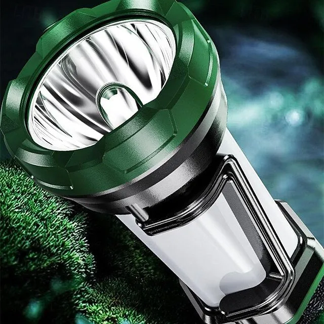 High Bright LED Camping Light Waterproof Portable Searchlight Emergency Charging Camping Light Outdoor Fishing Waterproof Patrol Searchlight