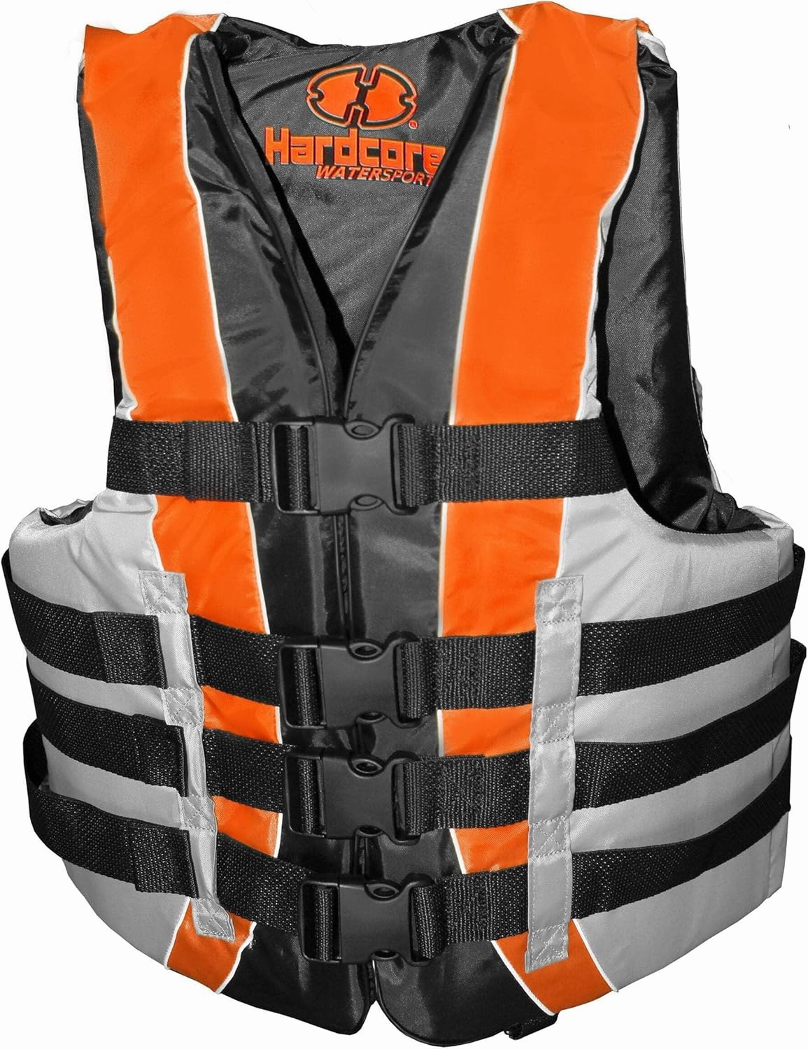 High-Performance Hardcore Adult Life Vest | USCG Approved Safety Flotation Device for Water Sports, Boating, and Outdoor Adventures | Fully Enclosed and Designed for Max Visibility