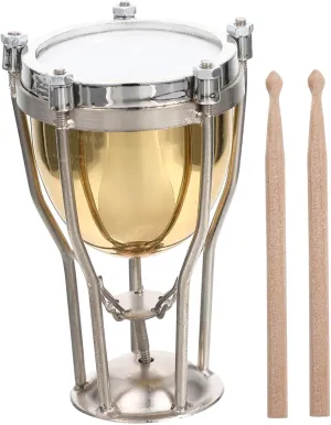 Highly Realistic Boys and Girls Musical Instrument Model Toys Mini Ttimpani Set Educational Musical Decor