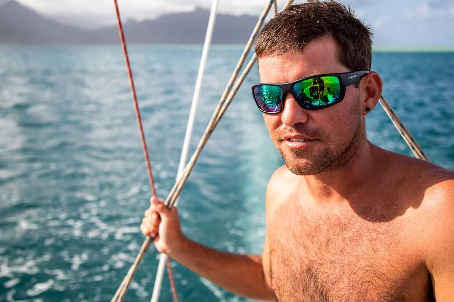Hobie - Mojo Float Polarized Sunglasses - Uv Protection Outdoor Sunglasses with HydroClean Lenses for Men and Women