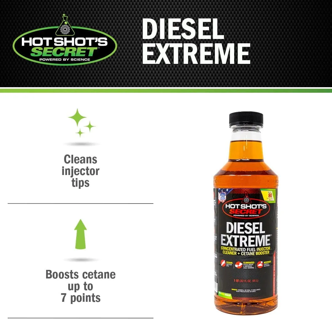 Hot Shot's Secret Diesel Extreme, 1 Qt (Packaging May Vary) (P040432Z)