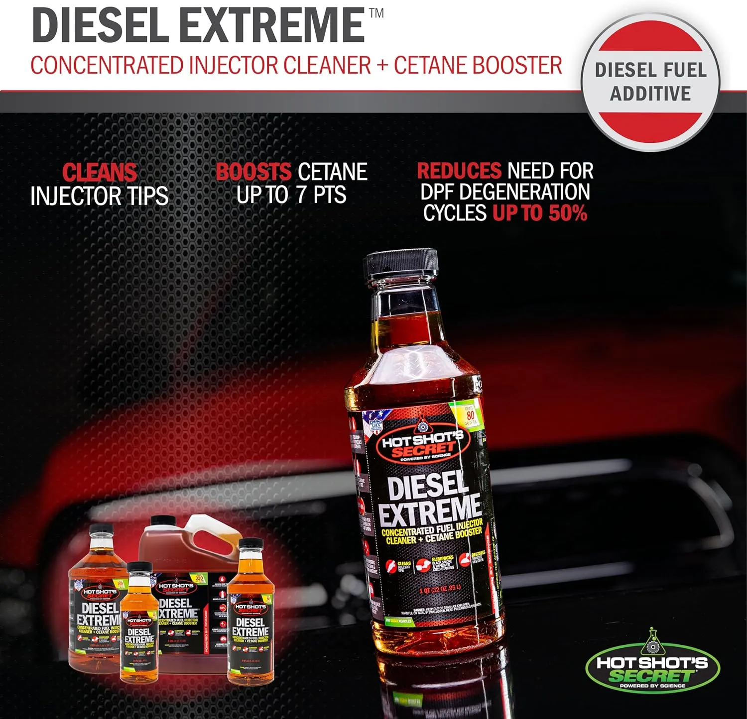 Hot Shot's Secret Diesel Extreme, 1 Qt (Packaging May Vary) (P040432Z)