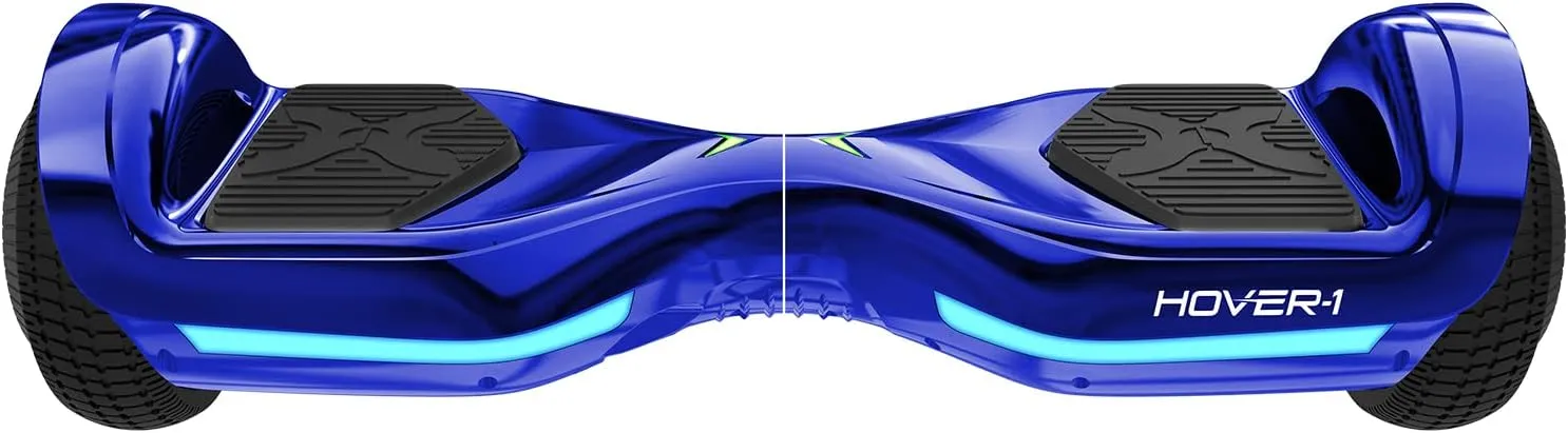 Hover-1 All-Star Hoverboard 7MPH Top Speed, 7MI Range, Dual 200W Motor, 5HR Recharge, 220lbs Max Weight, LED Wheels & Headlights