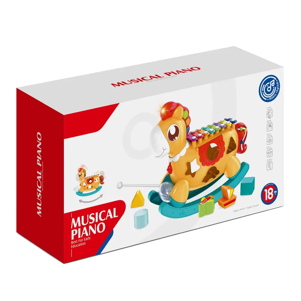 Huanger Shape Recognition Musical Toy - Multi Color