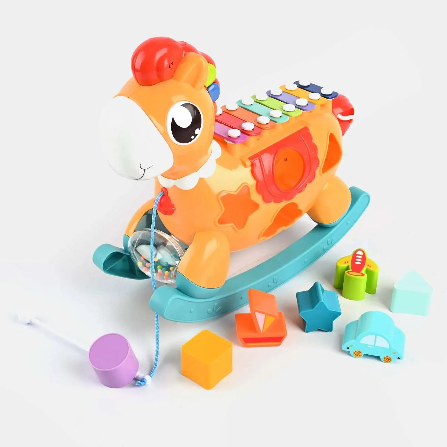Huanger Shape Recognition Musical Toy - Multi Color
