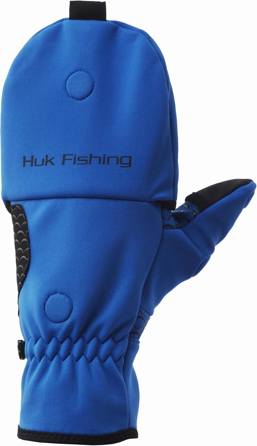 HUK Unisex-Adult Windproof Softshell Flip Mitt | Pull Back Fishing Gloves