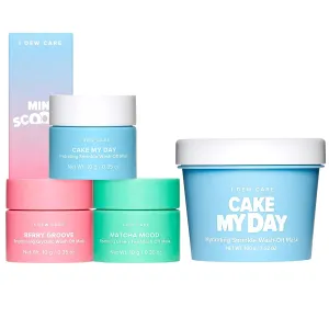 I DEW CARE Mini Scoops Trio Wash Off Facial Clay Mask Set   Cake My Day Face Mask Bundle