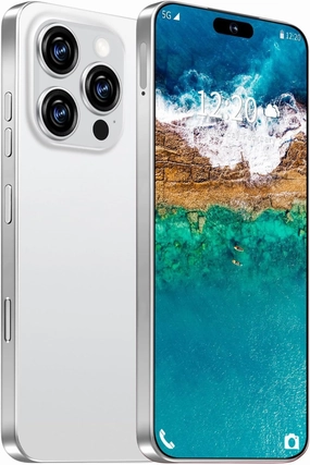 I16 ProMAX 12 512GB Smartphone Unlocked Cell Phone,6.99" HD Screen Unlocked Phones,Battery 7000mAh Android 13,Face ID/Fingerprint Button unlock/Photos/5G/Dual SIM/GPS (White, 12 512)