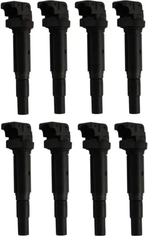 Ignition Coils Set of 8 for BMW for M3 2001-2006 for Z4 2006-2009 2011-2016 for 535i 2010 for 550i 2008-2012 for 740i 2011-2012,for Mini for Cooper 2009-2010 3-Series E86 Z Assembly