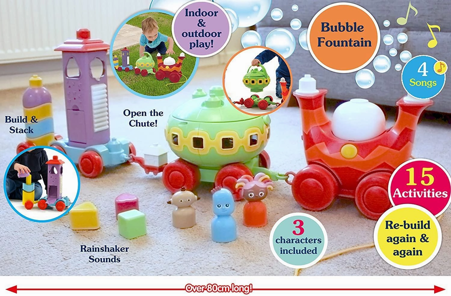 In the Night Garden Ninky Nonk Musical Activity Bubble Train