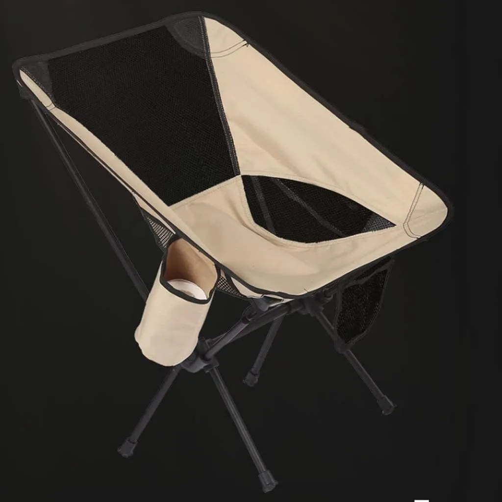 IRYZE Outdoor Chair Folding Camping Chair Portable Outdoor Folding Chair Ultralight Folding Camping Chair Extended Fishing Beach Chair Travel Hiking Picnic Camping Chair Foldable Chair (Color : A)