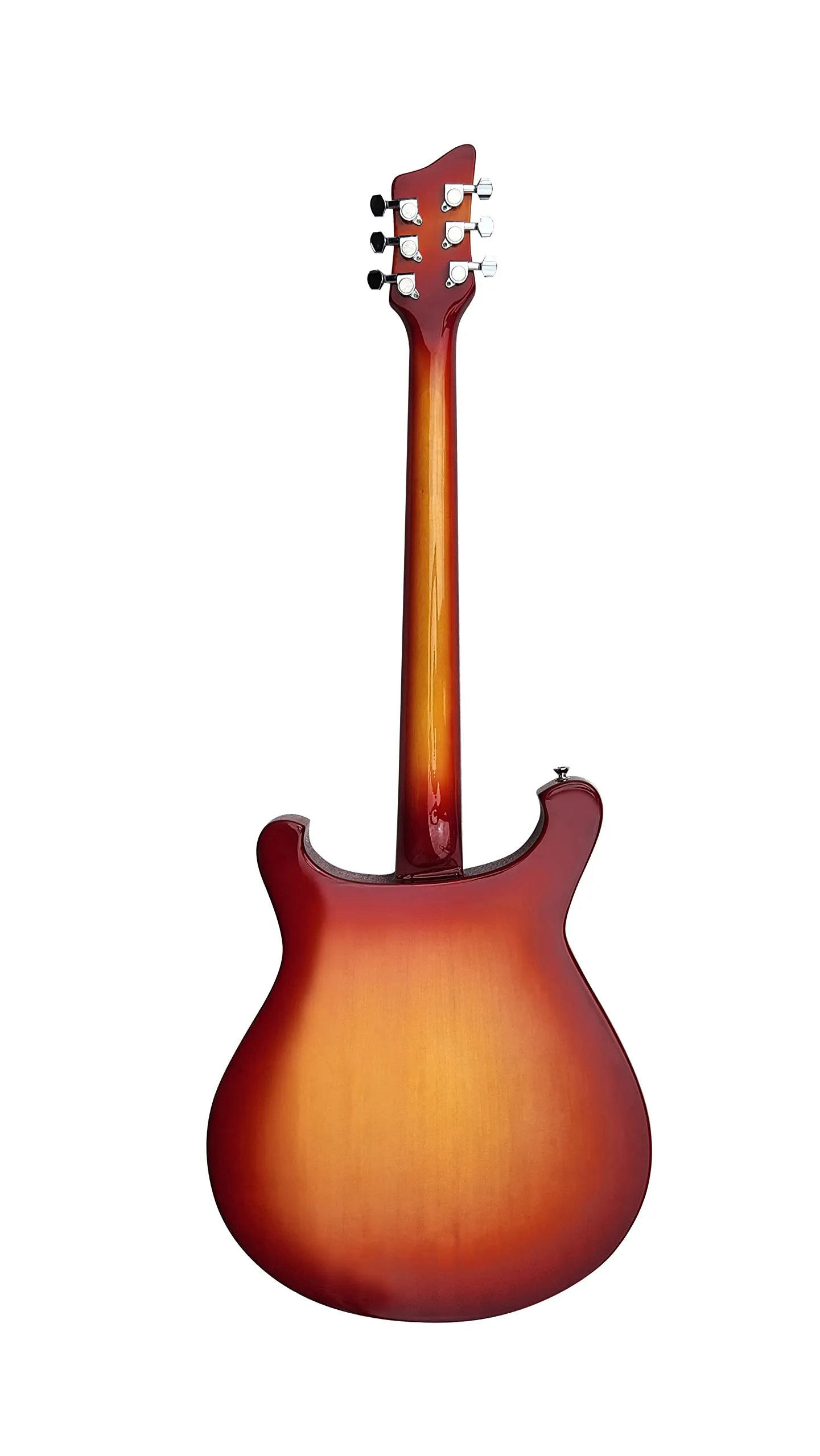IYV 6 String IYV-IRK-300 Semi Hollow Electric Guitar 3T Sunburst, Right, (IRK-300)
