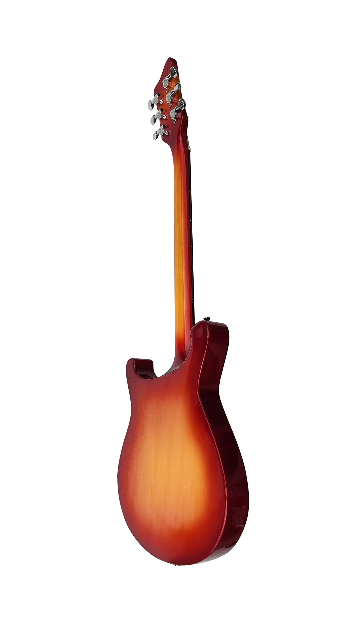 IYV 6 String IYV-IRK-300 Semi Hollow Electric Guitar 3T Sunburst, Right, (IRK-300)