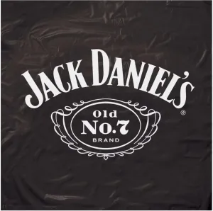 Jack Daniel's s JD Black Vinyl Pool Table Cover - Durable, Waterproof Protector, Fits Standard Tables - Ideal for Home, Bars & Game Rooms - JD-30135