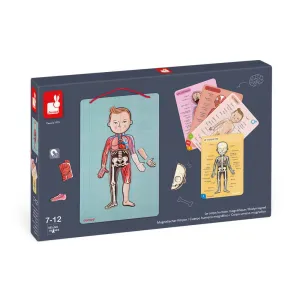 Janod Toys Bodymagnet In 12 Languages Game