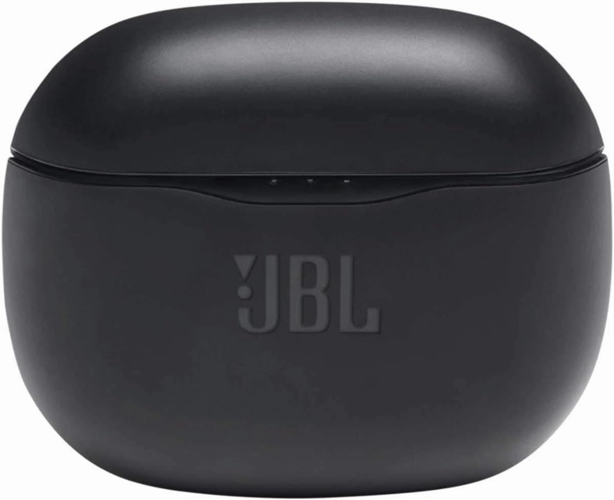 JBL Tune 125TWS True Wireless In-Ear Headphones - Pure Bass Sound, 32H Battery, Bluetooth, Fast Pair, Comfortable, Wireless Calls, Music, Native Voice Assistant (Black), Small