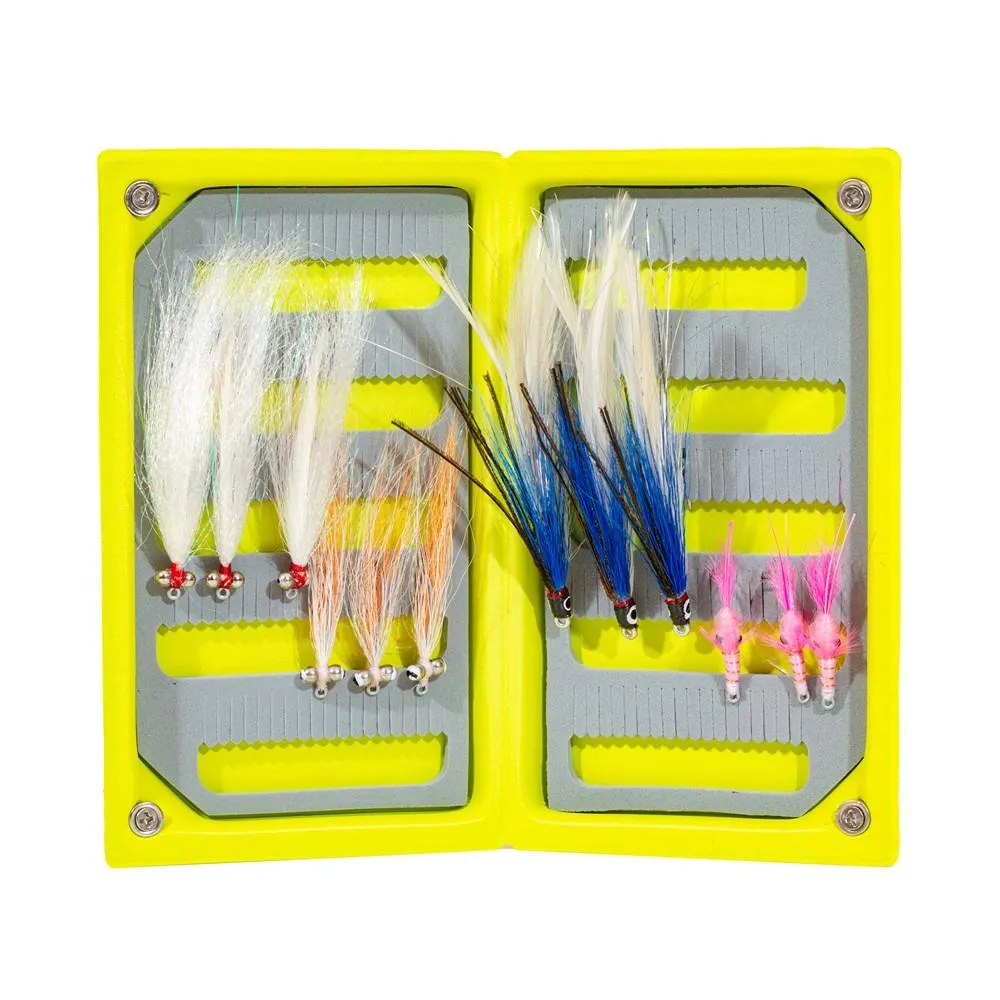 JHFLYCO Loaded Foam Fly Box - Snook Fly Box