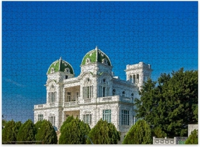 Jigsaw Puzzles 500 Pieces for Adult Cienfuegos Yacht Club Building Punta Gorda Cienfuegos Cuba Puzzle Game for Family Wooden Puzzle Toy Educational Games Puzzles for Home Decor