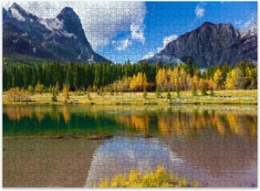 Jigsaw Puzzles 500 Pieces for Adult Smooth Water Lake Puzzle Game for Family Wooden Puzzle Toy Educational Games Puzzles for Home Decor