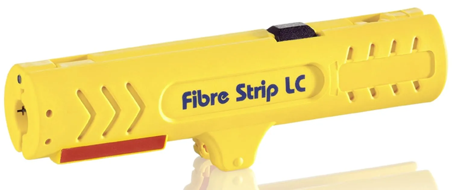 Jokari 30800 Fibre Strip LC Stripping Tool to Cut The Outersheath of Distribution Cables, 12.4cm L x 3.5cm W x 2.5cm H