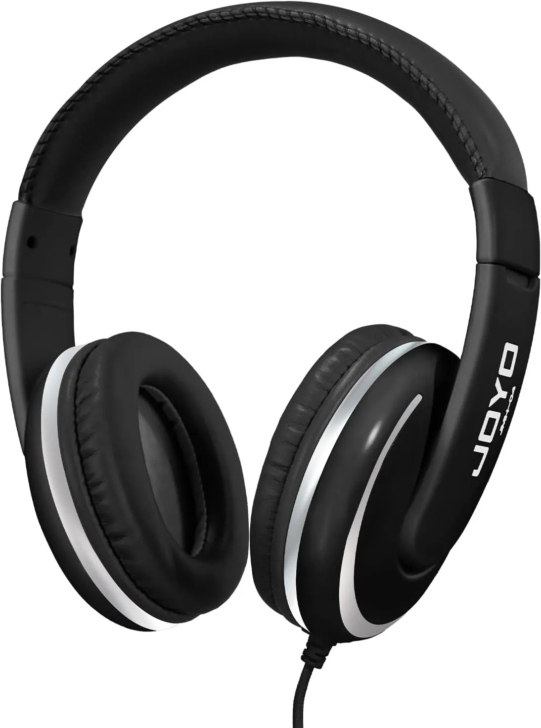 JOYO Over Ear Headphones Wired Studio Headphones with 1/4 to 3.5mm Jack for Guitar Amplifier Keyboard Recording Podcast DJ Laptop Computer (JMH-04)