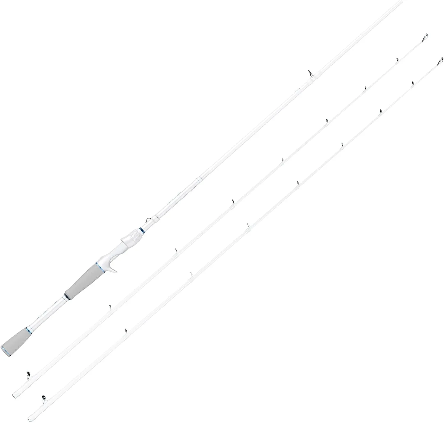 KastKing Centron Lite Twin Tip Fishing Rods, IM6 Graphite Blanks, Twin Tip Fishing Rods, Stainless Steel Guides with Ceramic Rings, Split or Full Rear EVA Handle Design, Drop Shot Hook Keeper