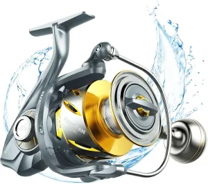 KastKing Kapstan Elite Saltwater Spinning Fishing Reel, Up to 55LBs Max Drag Big Game Fishing Reel, IPX6 Waterproof & Corrosion-Resistant Bearing System - Ideal Fishing Gifts for Saltwater Fishing