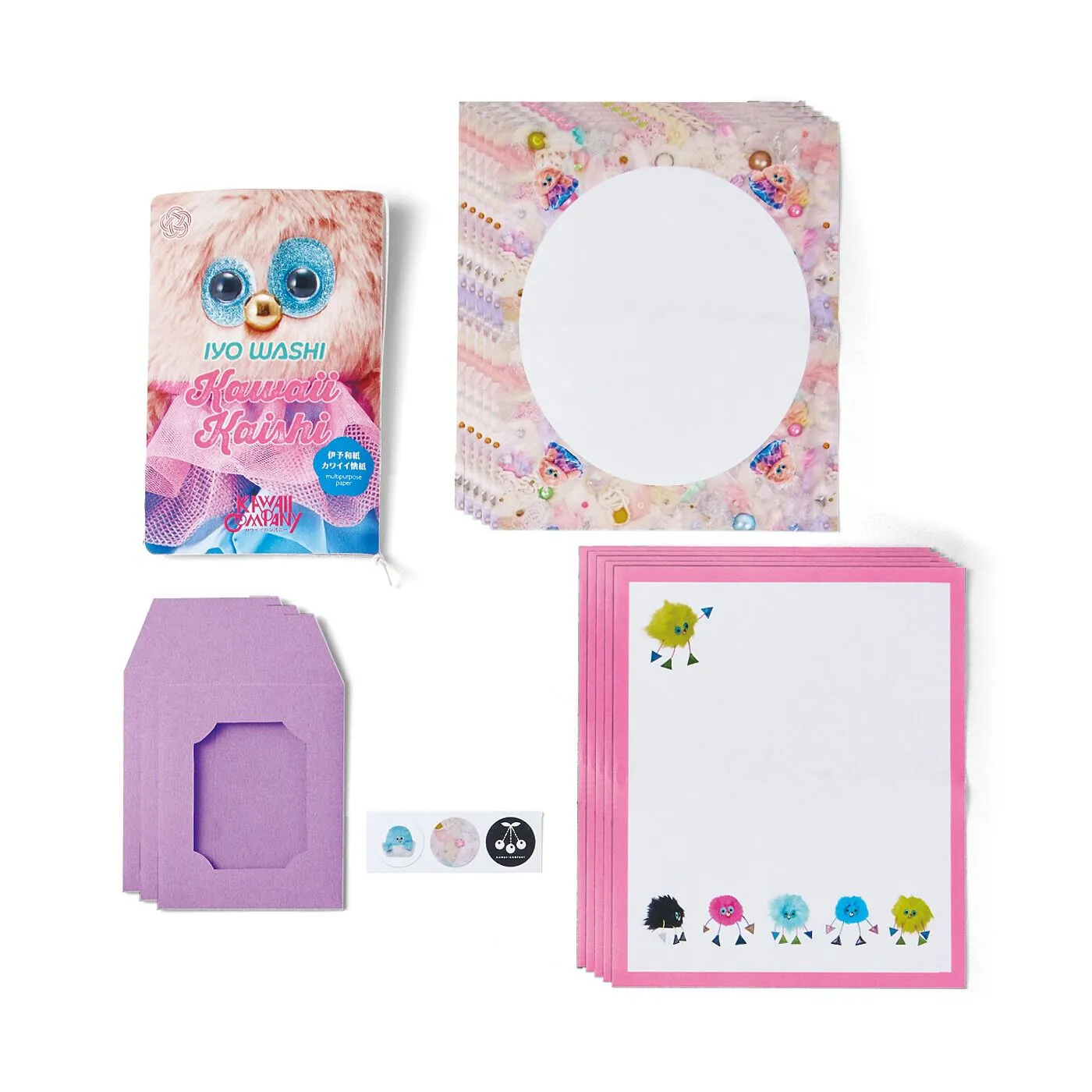 Kawaii -IYO WASHI- Mini Letter Set by Kawaii Company