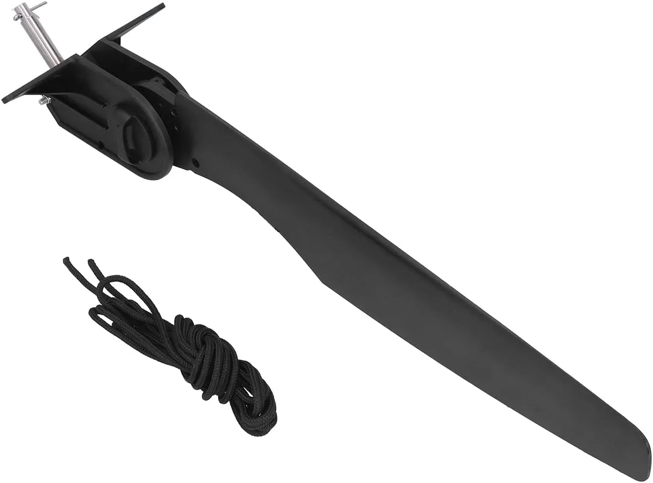 Kayak Rudder High Strength Nylon Stainless Steel for Canoe Boat, Foot Control Steering System, Small Portable Kayak Accessories, Simple Installation, Durable and Wear Resistant