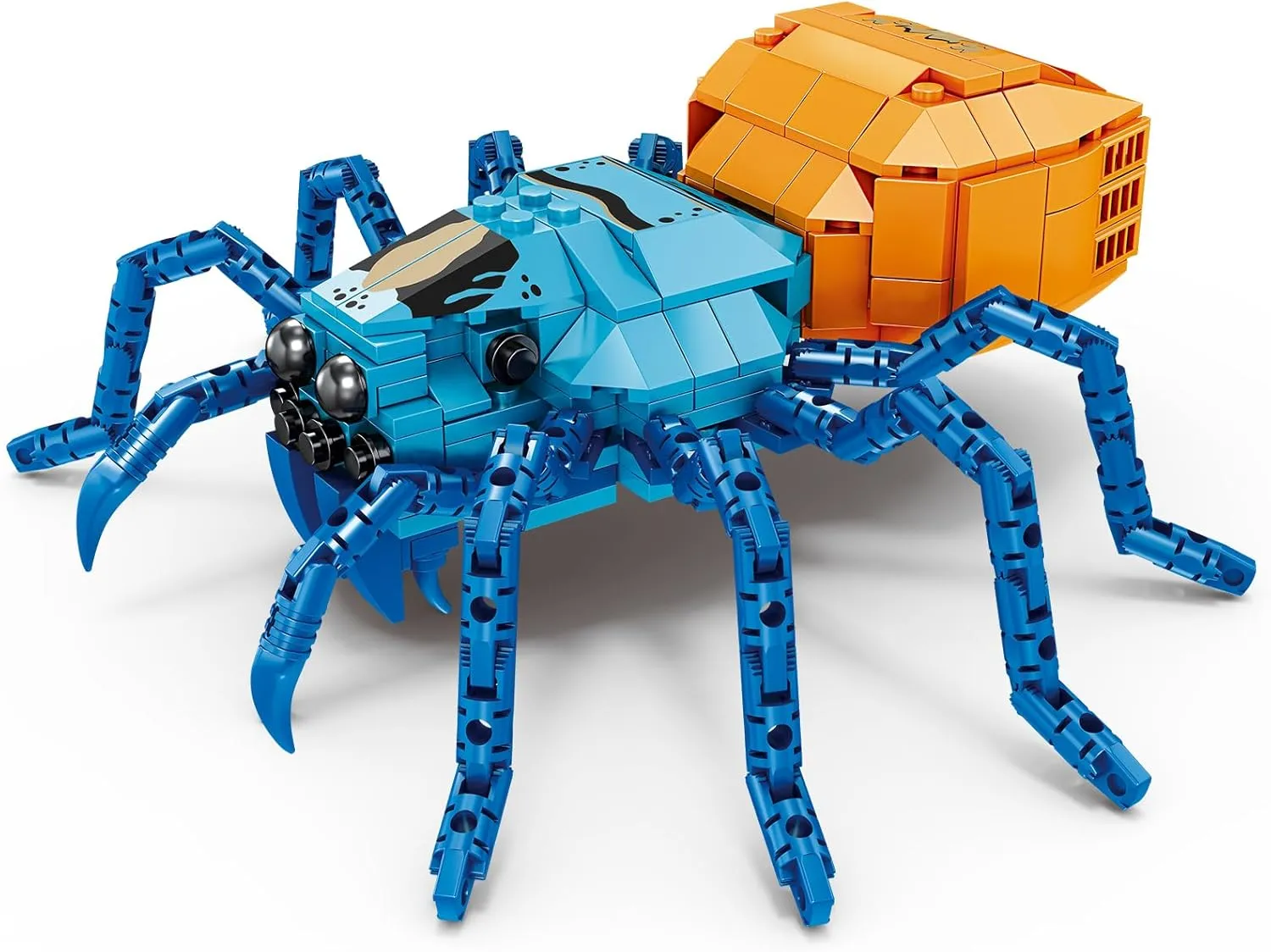 KAZI Wild Animals Spider Toy Building Set - Animal Figures for Kids,STEM Toys for Boys Age 8-12,Gift Idea for Birthday,Valentines,Easter,Party Favors