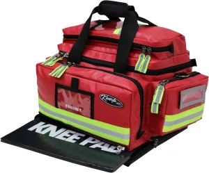 Kemp USA Premium Professional Trauma Bag for Emergency Medical Services (EMS), Fluid-Resistant Tarpaulin Construction