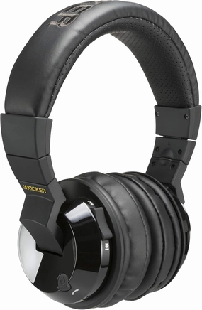 KICKER Tabor2 Bluetooth Headphones Over The Ear Wireless Earphones with Microphone, Passive Noise Reducing, Soft Comfort Padding, Extra Bass Clear Crisp Treble