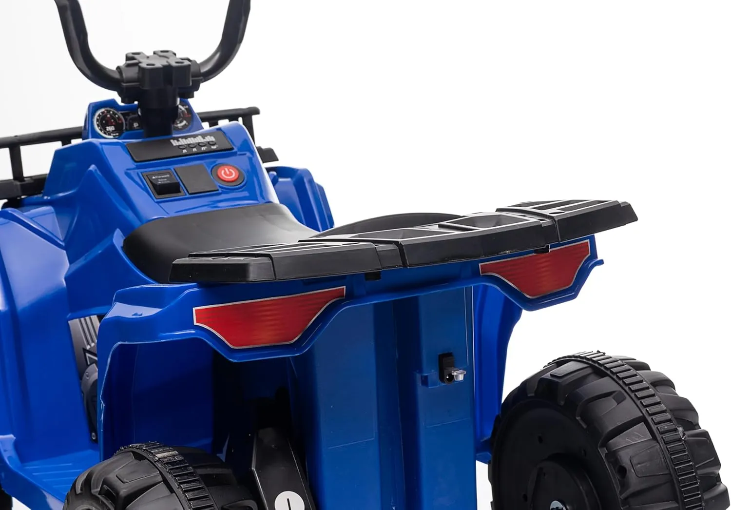 Kids Electric Ride On Car,12V ATV Battery-Powered Toy for Toddlers with LED Lights, Music, High/Low Speed Settings