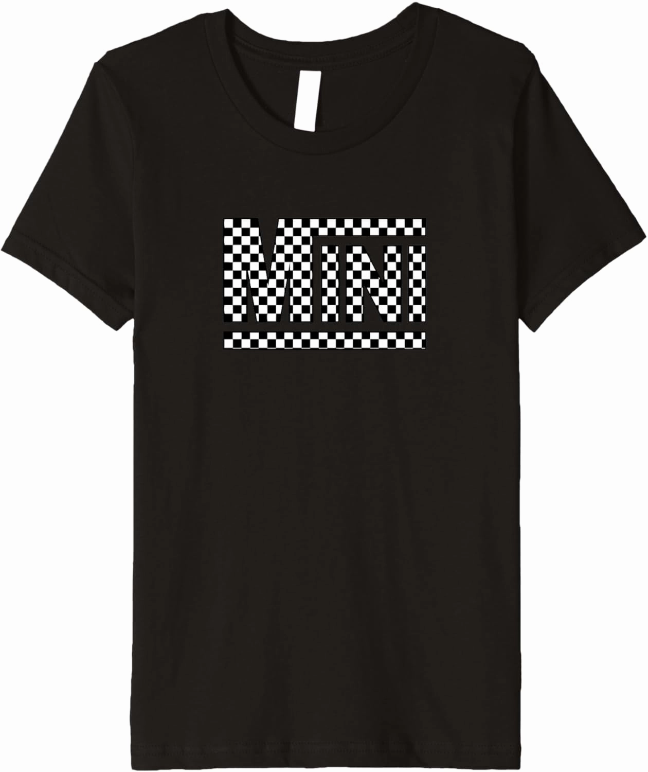 Kids Checkers Mini Child Skate Shoe Van Life Matching Mama Mom Premium T-Shirt
